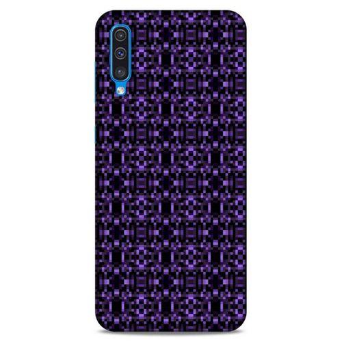 Lopard Samsung Galaxy A30s Uyumlu Kılıf PiXel (22) Tam Koruma Kılıfı Mor