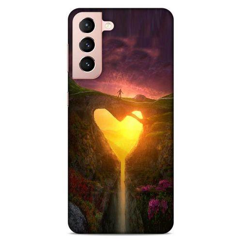 Lopard Samsung Galaxy S21 Uyumlu Kılıf Manipülasyon ☻ (17) Tasarım Kılıf Baskılı