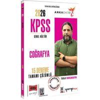 2026 KPSS Genel Kültür Coğrafya Anka Ekibi Tamamı Çözümlü 15 Deneme Yargı Yayınları