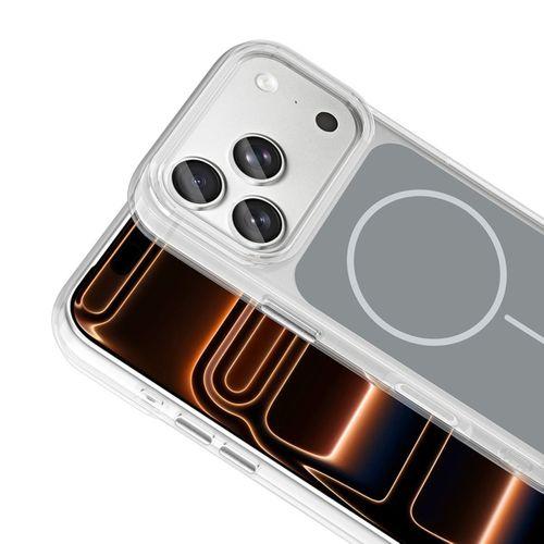 Apple iPhone 17 Pro Max Kılıf Metal Buton Tasarımlı Zore İkonik Sert Silikon Kapak