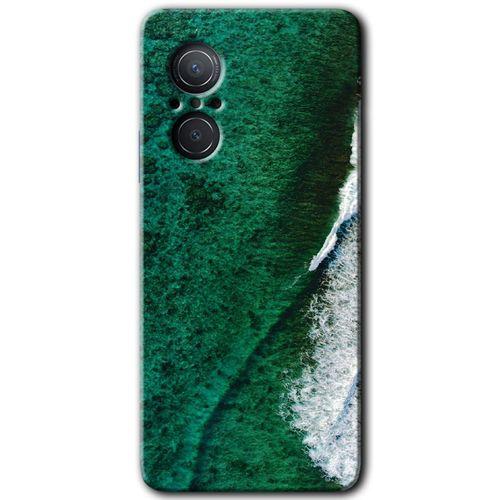 Huawei Nova 9 SE Kılıf HD Desen Baskılı Arka Kapak - Yeşil Okyanus