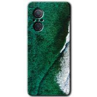Huawei Nova 9 SE Kılıf HD Desen Baskılı Arka Kapak - Yeşil Okyanus