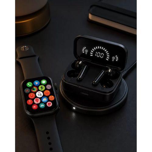 Spor Ve Günlük Kullanıma Uygun Akıllı Saat Ve Bluetooth Kulaklık Seti Yüksek Performans