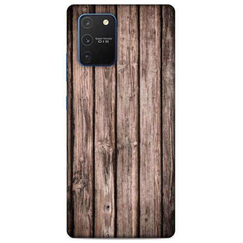 Lopard Samsung Galaxy S10 Lite Uyumlu Kılıf Wood'X (17) Tasarım Kılıf Baskılı