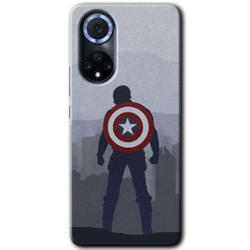 Huawei Nova 9 Kılıf HD Desen Baskılı Arka Kapak - Captain Avenger + Kırılmaz Cam