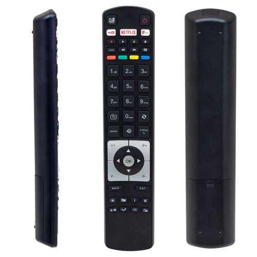 KL VESTEL RC 5118F BLACK FPLAY NETFLİX-YOUTUBE-PLAY TUŞLU LCD-LED TV KUMANDA