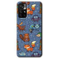 Potkal Hediye Fabrikası Xiaomi Redmi Note 11T Kılıf HD Desen Baskılı Arka Kapak - Animals Funny