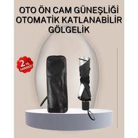Dayanıklı Upe Alaşımlı Şemsiye Tipi Araç Güneşliği - Kolay Katlanır