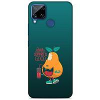 Frutix Armut 02 Oppo Realme C15 Kılıf Desenli Silikon