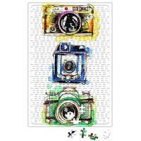 Watercolor Camera Puzzle 240 Parça Yapboz