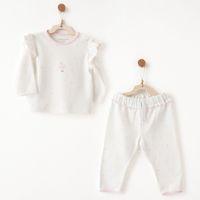 Andywawa Andywawa AC26507 Summer Time 2li Takım Ekru