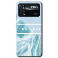 Poco x4 Pro Kılıf HD Desen Baskılı Arka Kapak - Fearless