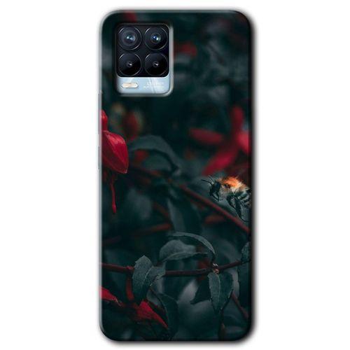 Realme 8 Pro Kılıf HD Desen Baskılı Arka Kapak - Avcı Arı