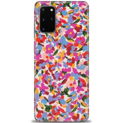 Samsung Galaxy S20 Plus Kılıf HD Baskılı Kılıf - Renkli Baskı + Tam Ekran Koruyucu