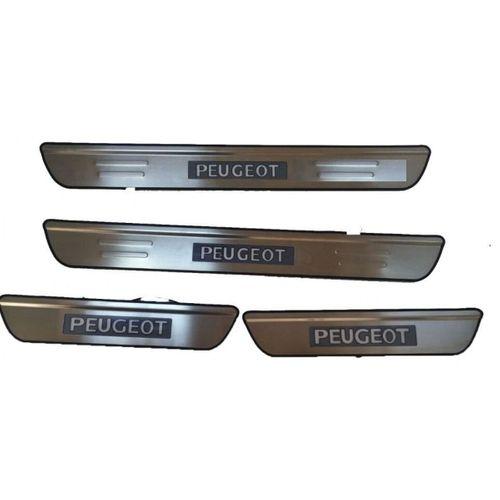 Peugeot 207 Uyumlu Işıklı Kapı Eşiği Parça