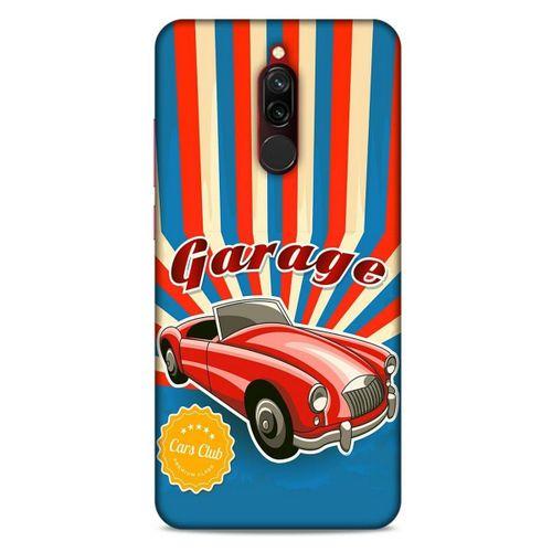 Retro (11) Desen Tam Koruma Renkli Xiaomi Redmi 8 Kılıf