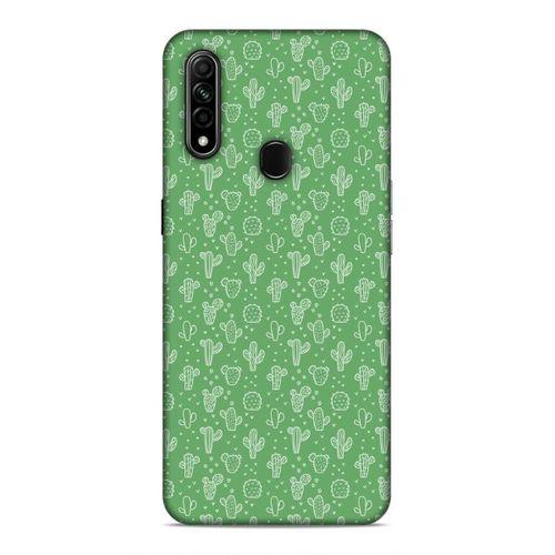 Oppo A31 Kılıf Kaktus3 Arka Kapak Silikon Koruma Full Koruyucu