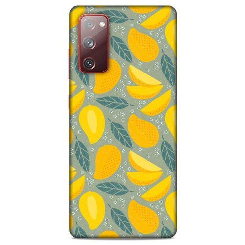Frutix Mango 01 Samsung Galaxy S20 Fe Kılıf Desenli Silikon