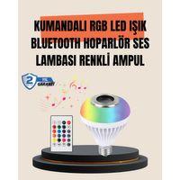 12w Led Ampul – Renkli Işık Ve Dahili Hoparlör Özellikli