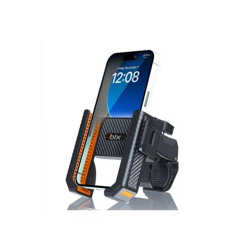 Gidon Bağlantılı Bisiklet Motosiklet İçin Esnek Abs 4-7 8″ İnç Telefon Tutucu 360° Dönebilen Tasarım