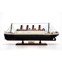 Özel Tasarım Ahşap Işıklı Titanik Gemi - Model 2