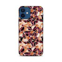 Apple iPhone 12 Mini Uyumlu Kılıf Romans (39) Liquid Crystal Kılıf Geometri
