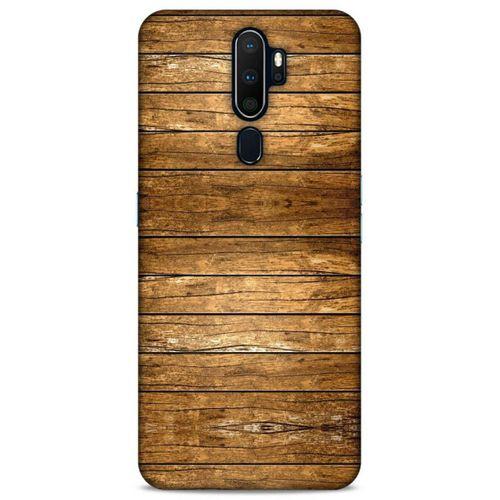 Lopard Oppo A5 2020 Uyumlu Kılıf Wood'X (16) Kalın Kılıf Desenli