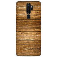 Lopard Oppo A5 2020 Uyumlu Kılıf Wood'X (16) Kalın Kılıf Desenli