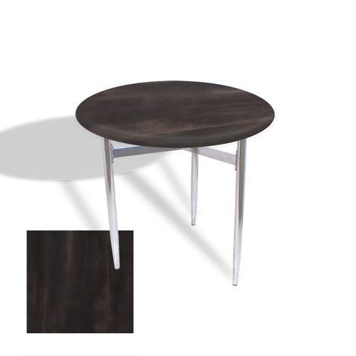 Dockers Venedik Masa Yuvarlak Çap 80 kromnikel (Werzalit, Wermodin veya Allzalit Tabla) - Rocked