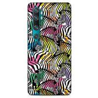 Animax Colorful Zebra Xiaomi Mi Cc9 Pro Kılıf Desenli Silikon