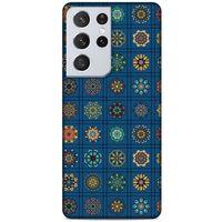 Lopard Samsung Galaxy S21 Ultra Uyumlu Kılıf Ethnic Culture (59) Kılıf