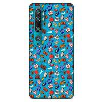 Retro (21) Desen Koruyucu Kapak Renkli Xiaomi Mi Note 10 Kılıf
