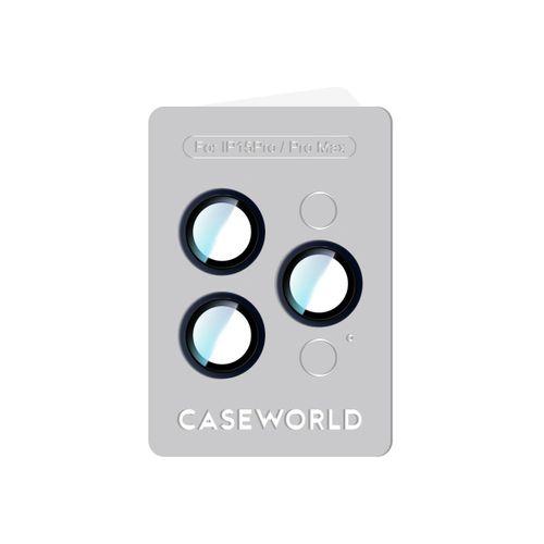 Apple iPhone 15 Pro CaseWorld Alloy Serisi Oleofobik Anti Reflective Kamera Lens Koruyucu