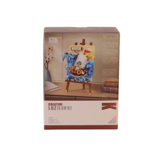 LZ1280 LOZ YELKENLİ GEMİ AHŞAP BOYAMA BLOCK OYUNCAK 592 PARÇA