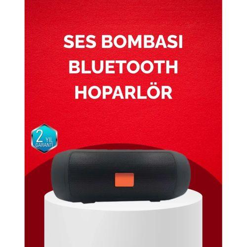 Bluetooth Hoparlör 20w Bass Güçlü Ses Usb Flash Aux Destekli
