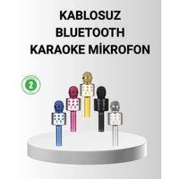 Bluetooth Karaoke Mikrofon – Yüksek Ses Kalitesi, Yankı Efektli, Uzun Ömürlü Pil