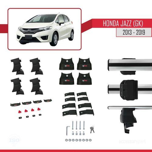 Honda Jazz / Fit (GK) 2013-2019 Arası ile uyumlu ACE-4 Ara Atkı Tavan Barı GRİ