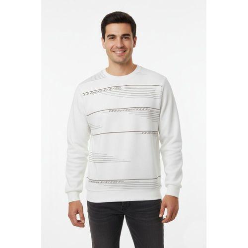 Erkek Sıfır Yaka Sweatshirt BGL-ST04863
