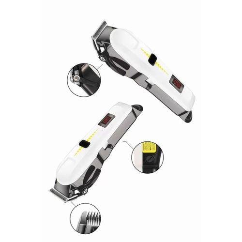 Profesyonel Şarjlı Tıraş Makinesi Turbo Kablosuz Saç Kesme Makinesi