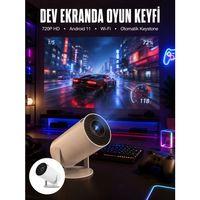 Hdmı Ve Full Hd Teknolojili 160 Ansı Lümen Kablosuz Projeksiyon Yeni Nesil