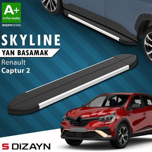 S-Dizayn Renault Captur 2 Skyline Aluminyum Yan Basamak 183 Cm 2020 Üzeri A+ Kalite