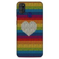 Kazak (2) Desenli Silikon Kapak Samsung Galaxy M21 Kılıf