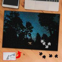 Geze Ormanda Kamp,yıldızlar 240 Parça Puzzle Yapboz Tablo-437318