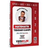 2026 KPSS AGS DGS ALES Matematik Tamamı Video Çözümlü Tekrar Kampı Yediiklim Yayınları