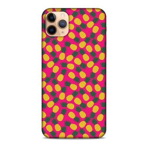 Frutix Ananas 03 Apple Iphone 11 Pro Kılıf Desenli Silikon