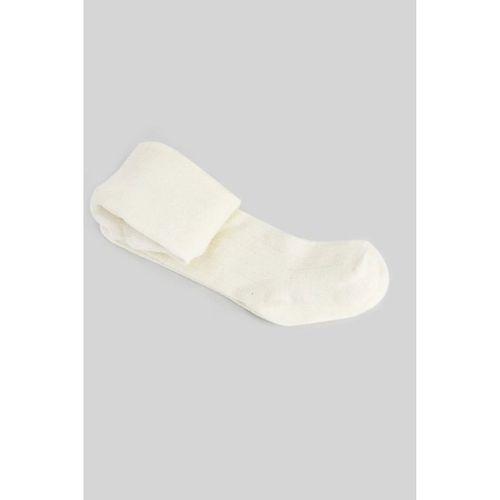 Tekli Düz Külotlu Çorap 50104 Ekru
