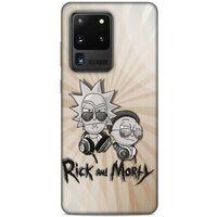 Samsung Galaxy S20 Ultra Uyumlu Kılıf Rick And Morty (16) Kalın Kılıf Jessica