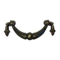 Dekoratif Zamak Üzümlü Kulp - 64mm,  Antik, 1 Adet