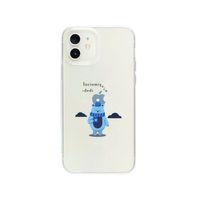 iPhone 12 İncinmişsin Dedi Desenli Premium Şeffaf Silikon Kılıf