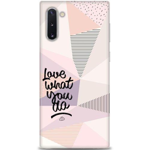Samsung Galaxy Note 10 Kılıf HD Baskılı Kılıf - What You Do + Tam Ekran Koruyucu